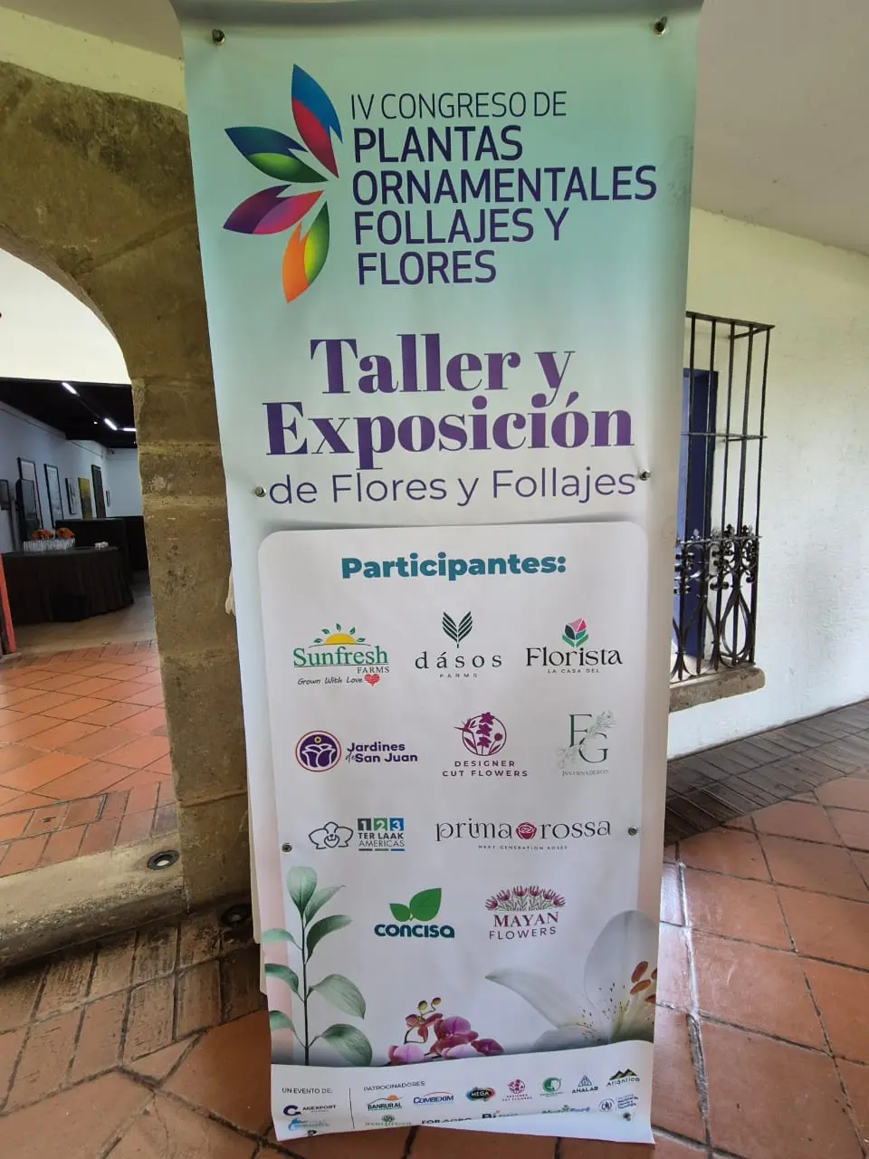 Banner del IV Congreso de Plantas Ornamentales